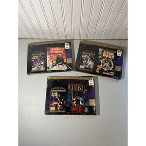 Star Wars IV - V - VI Limited Edition DVDs with Graphic Novels New Unopened!